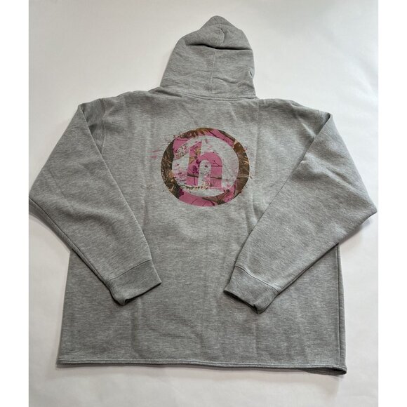 Hidden New York 'Past, Present & Future' Hoodie in Gray Pink - Picture 2 of 3